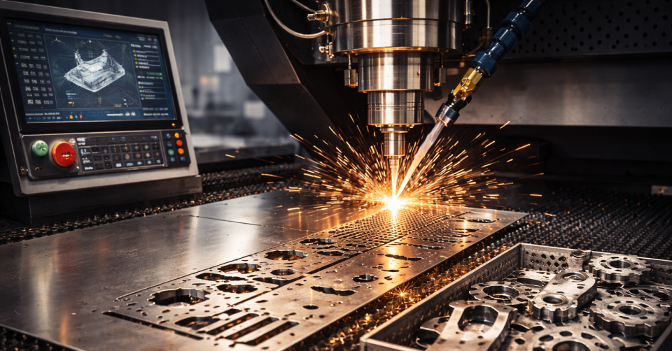 Лазерная резка листового металла на станках с ЧПУ