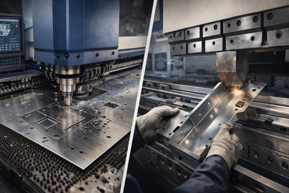 Вырубка и формовка листового металла на станках с ЧПУ