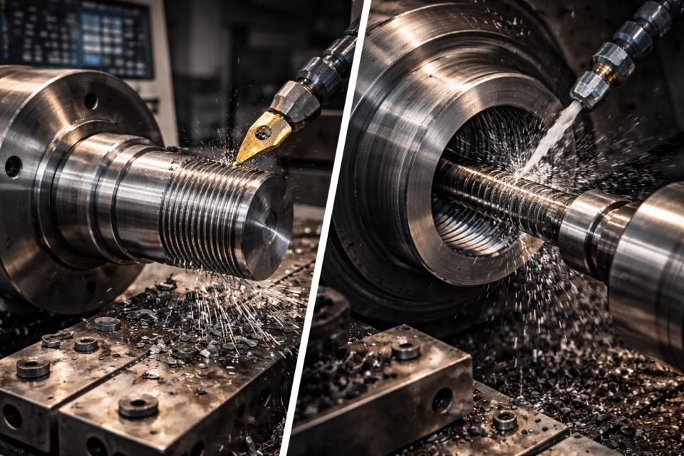 Нарезание наружной и внутренней резьбы на станках с ЧПУ